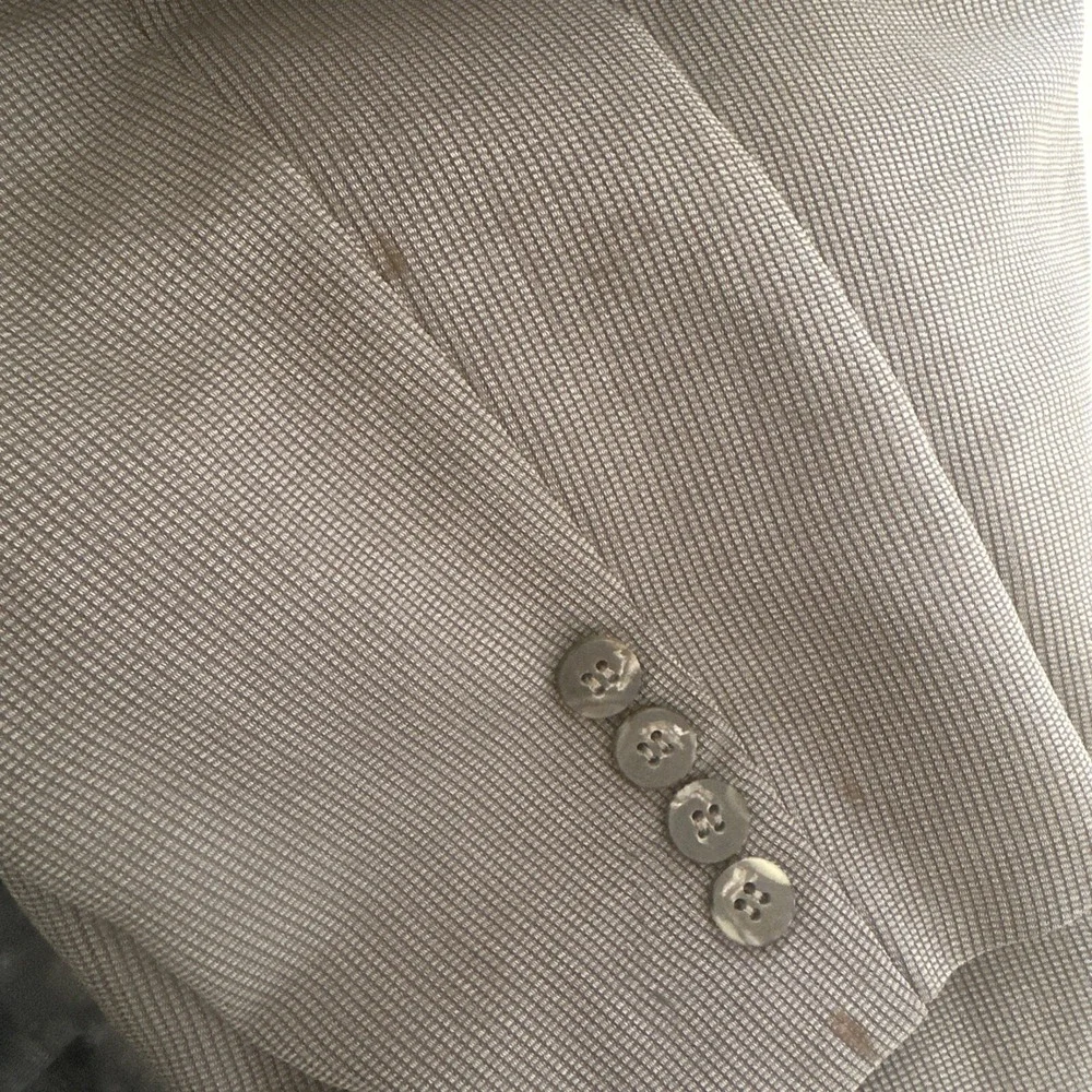 Vintage 90s Donna Karan Suit Jacket‎ 44R Blazer Sport Coat Made In Italy